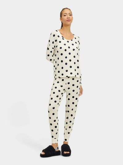 White/Black Dot Birgit Print Set