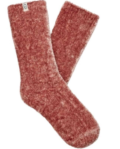 Leda Cozy Socks, Desert Coral