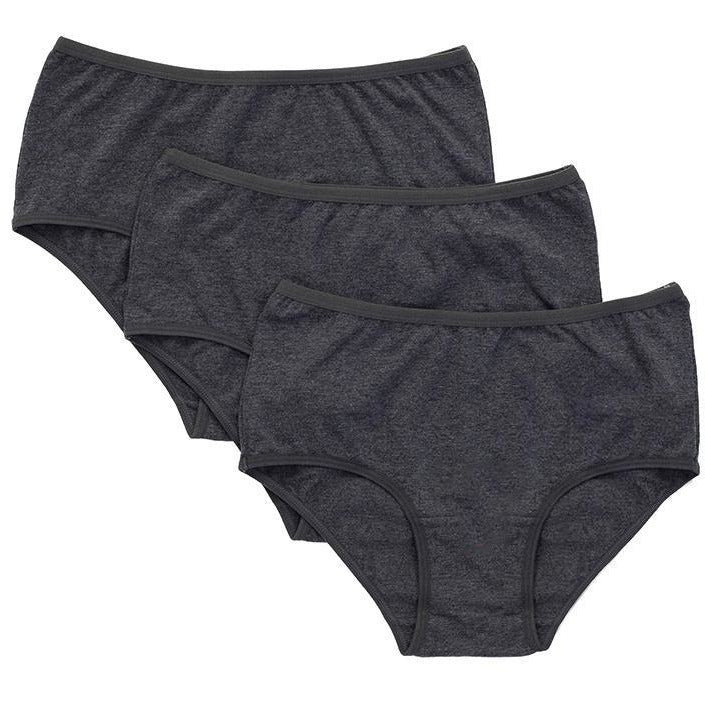 Gemsli Ultra Comfort Cotton Hipsters Solid Color  3 Pair Pack 3105